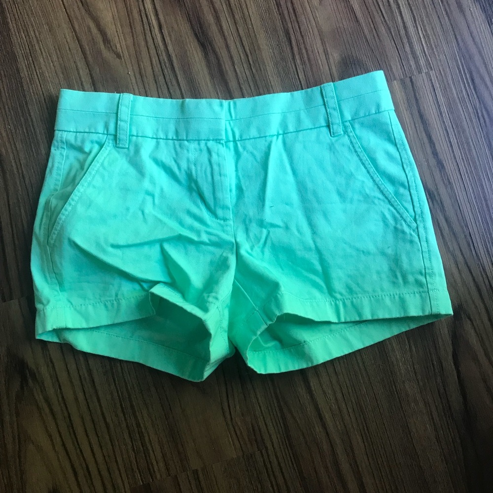 J crew chino shorts size 0